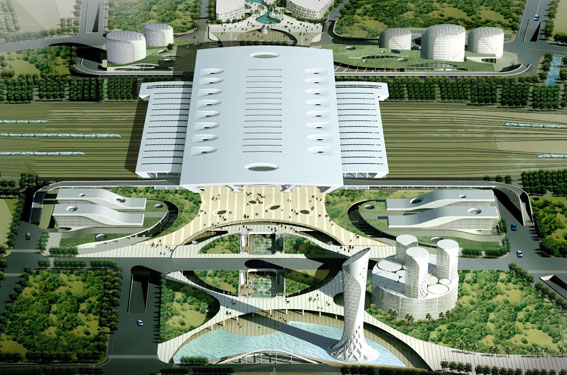 盾基建材水泥基经典案例之杭州火车东站