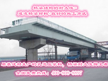 盾基孔道压浆料-增强桥梁结构安全耐久性材料
