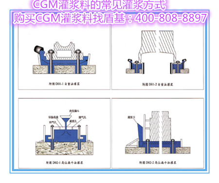 CGM灌浆料常见施工方式