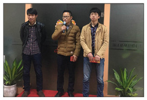 营销部销售精英们发表获奖感言