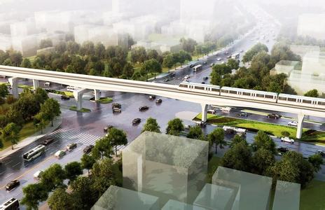 杭临城际铁路规效果图