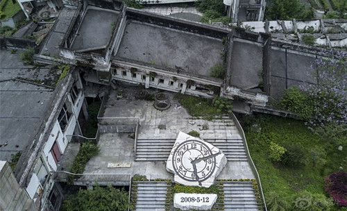 汶川地震遗址