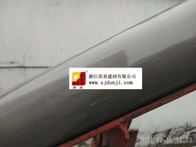 盾基桥梁压浆料五米管抗分离析实验效果得到省交工领导夸赞